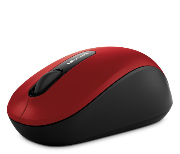 MICROSOFT Mysz MICROSOFT Bluetooth Mobile Mouse 3600 - PN7-00013 CZERWONA - 392045 - zdjęcie 4